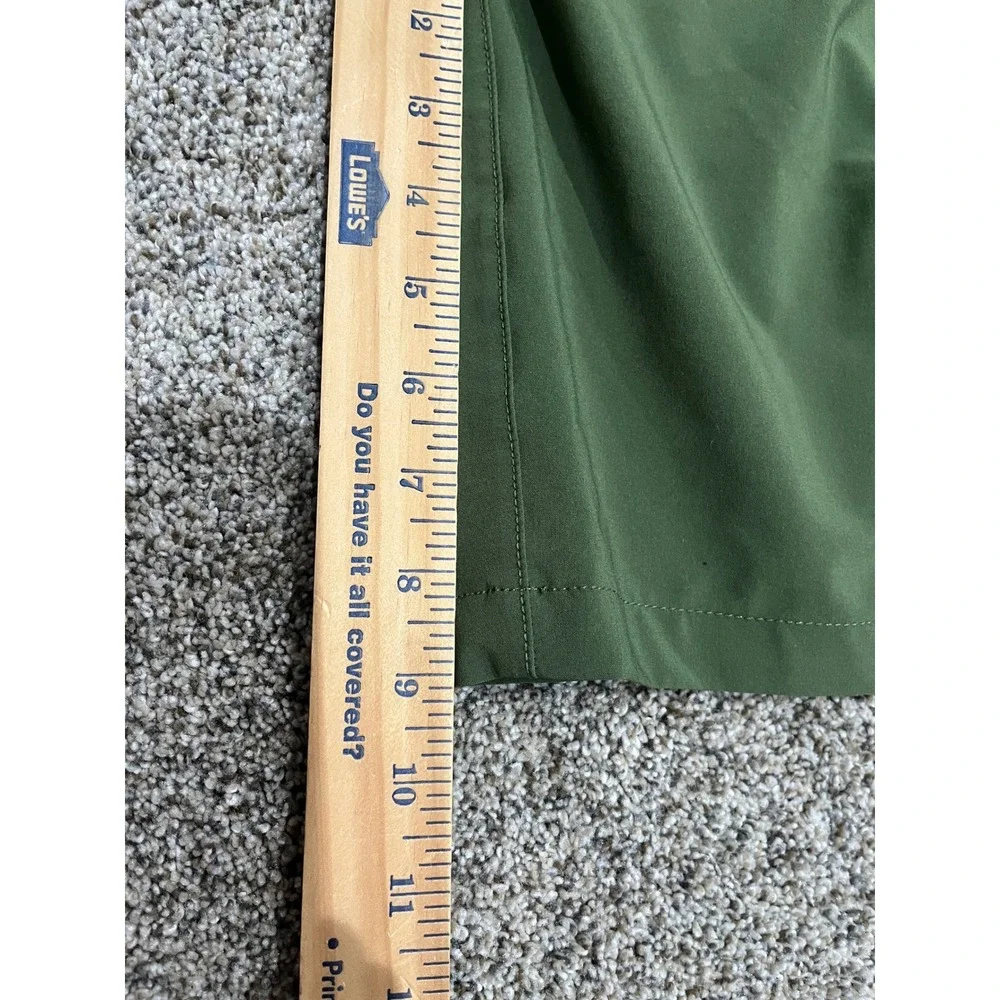 Polo Ralph Lauren Mens Golf Shorts Olive Green Performance Technical Size 36